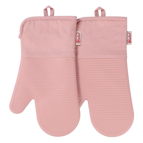 Silicone oven mitts - oven, up