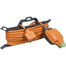 Masterplug Extension Lead with Weatherproof Socket - 15 Metre Cable IP54 Socket