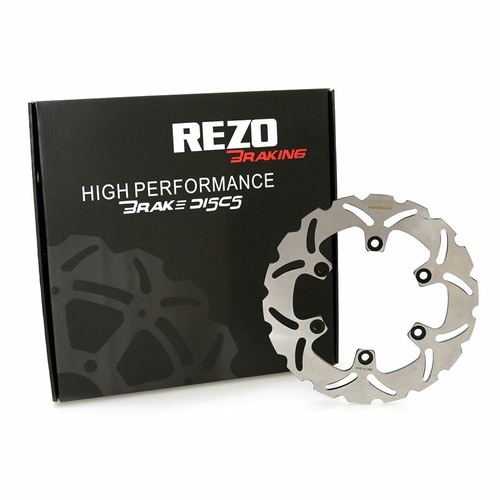 Rezo wavy stainless rear - stainless, brake