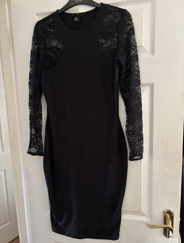 Women black round neck - h&m,