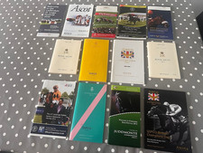 FRANKEL RACECARDS - Set of 13