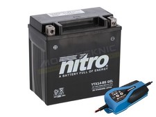 Nitro NTX14 AGM Gel Battery +