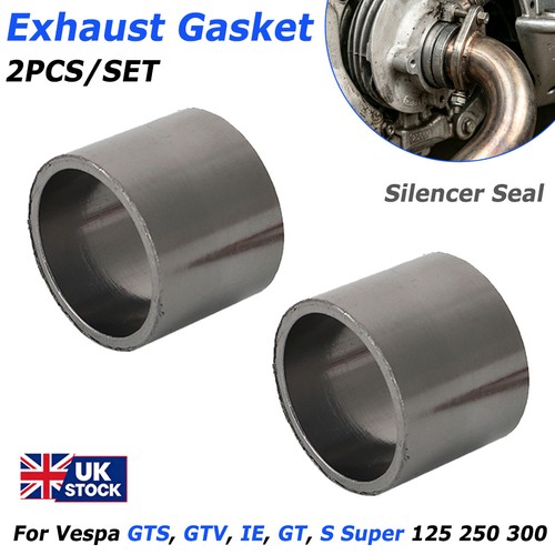 2pc exhaust gasket - 2pc, vespa
