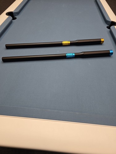 Push snooker cue - cue, extension