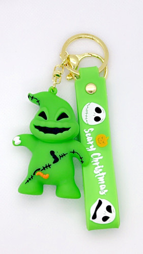Oogie boogie keychain keyring - oogie,