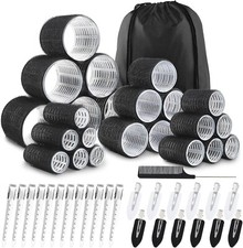50pcs Hair Rollers with Clips