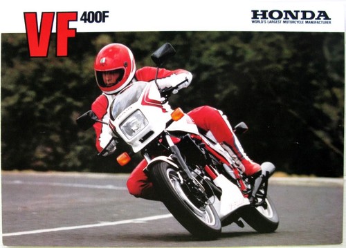 Honda vf400f motorcycle - vf400f-d,