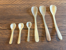 Vintage natural horn spoon - vintage,
