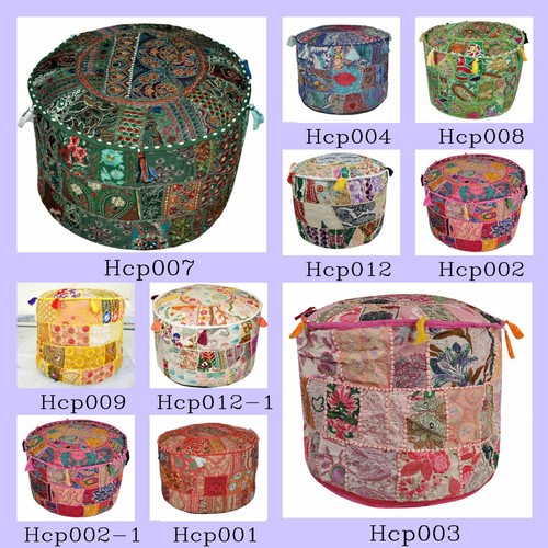 Hippie gypsy pouf ottoman - gypsy,