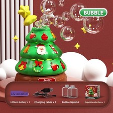Christmas Tree Bubble Machine