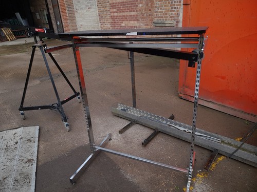 Heavy duty freestanding chrome - heavy,