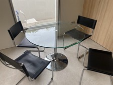 Round pedestal glass - pedestal,