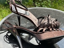 Kate Kuba Peep Toe Heels Shoes