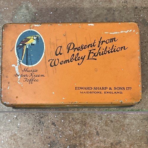 1920s toffee tin edward - 1920s,
