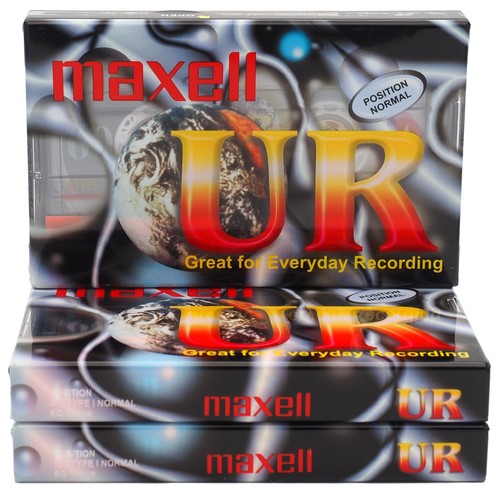 Maxell ur60 3pack blank - maxell,