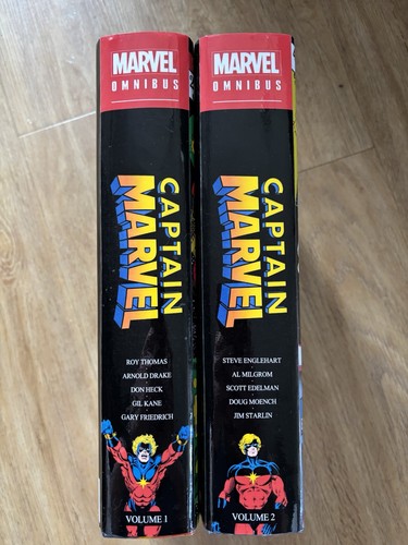 Captain marvel custom - captain, omnibus