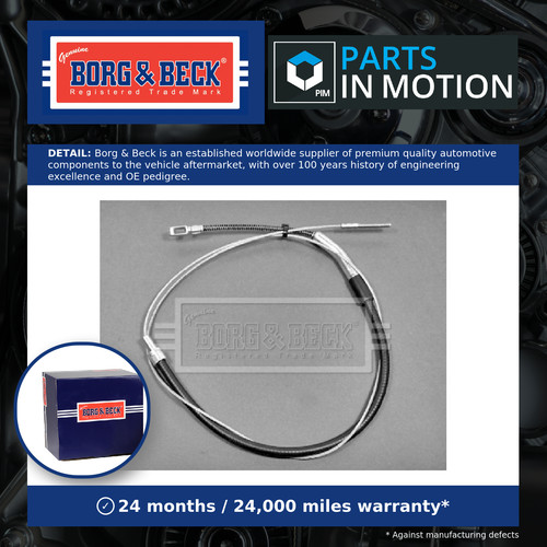Handbrake cable fits - cable,