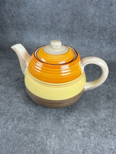 Art deco teapot bewley pottery - deco,