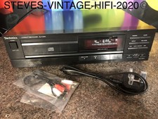 Technics SL-PJ26A Compact Disc Player - Black + ACC SERVICED RARE  L@@K FREE P+P