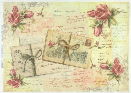 Rice paper for decoupage - for,