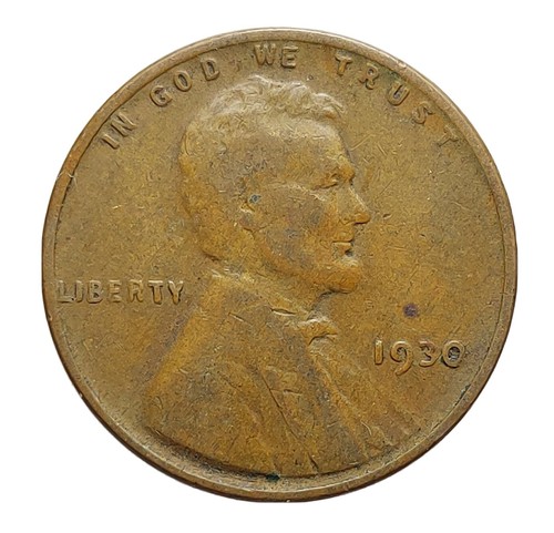 1930 usa lincoln - wheat, cent