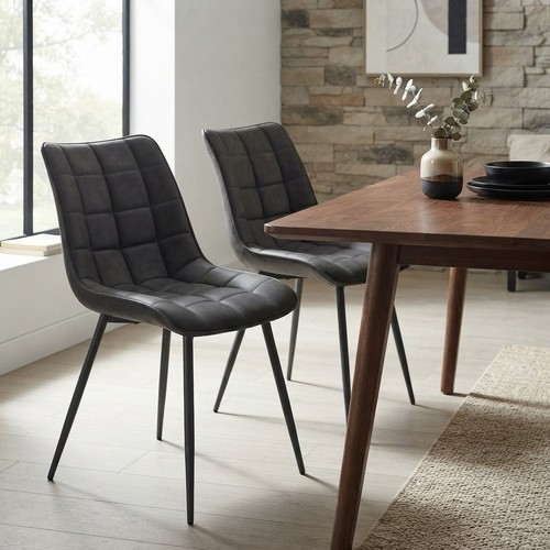 Comfortable anthracite faux - comfortable,