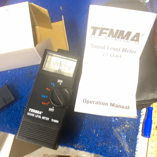 Tenma sound level - sound, db