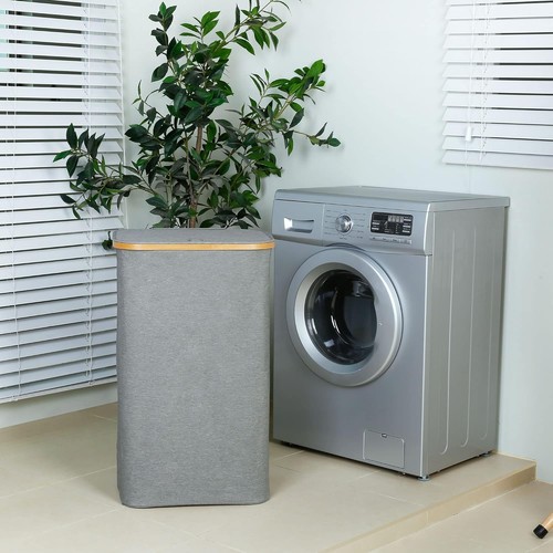100l laundry basket with - with, lid