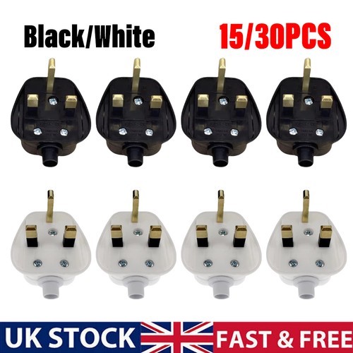 Mains plug 13a - mains, 3
