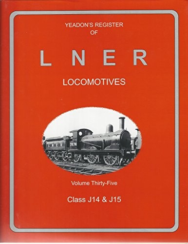 Yeadon register lner - lner:, class