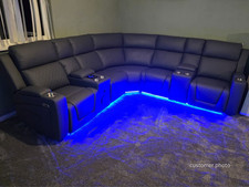 Electric Recliner Corner Sofa