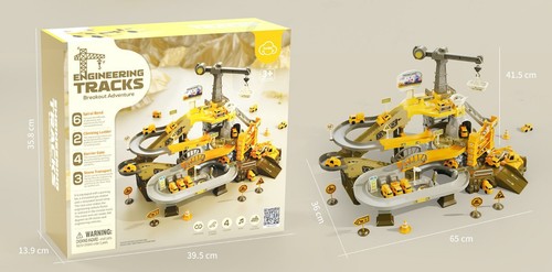 Kids construction track - kids,