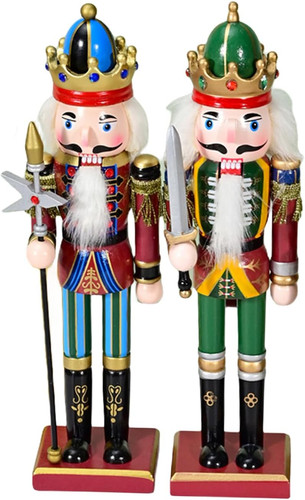 30cm wooden nutcracker soldier - 30cm,