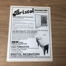 GUNS118 MAGAZINE ADVERT 12X9 THE NEW BRISTOL EGG WASHER