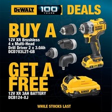 Dewalt 12v XR DCD703L2T