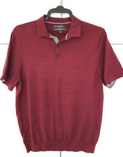 Marks and Spencer Polo Shirt Cotton Rich Size M Medium M&S