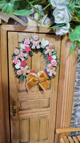 12th scale christmas wreath - scale,