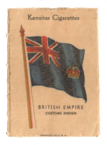 Kensitas silk cigarette card - kensitas,