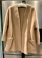 Zara Camel Wool Blend Coat