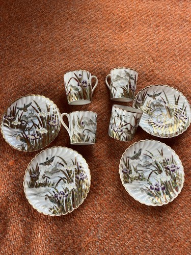Antique japanese hand - japanese, painted
