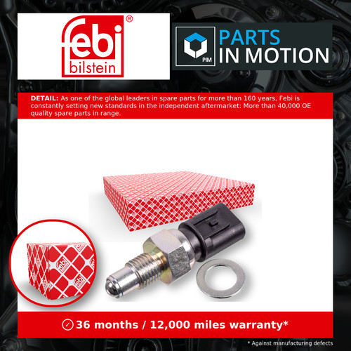 Reverse light switch fits - reverse,