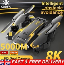 8K HD Drone Dual Camera Foldable  Aerial Photography Quadcopter ,360 ° rolling