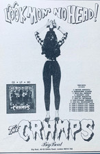 THE CRAMPS vintage 1991 UK