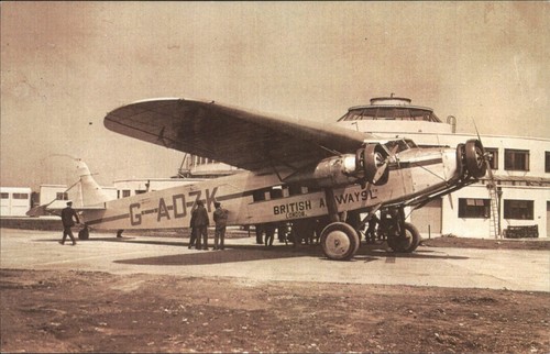 Vintage fokker fxii airliner - vintage,