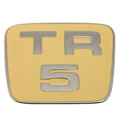 Triumph tr5 bonnet - tr5, badge