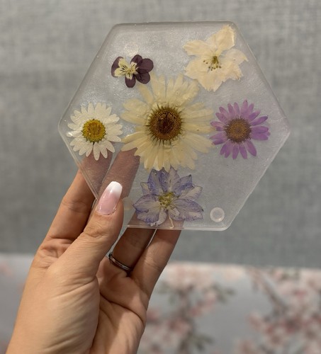 Handmade hexagon resin - handmade,