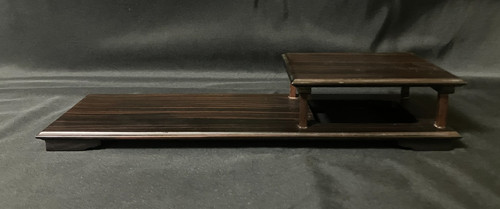 Japanese wood display stand - display,
