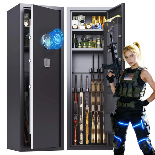 Gun safe for rifles - safe, and