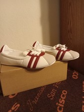 Miu Miu Women's Lace-Up Leather Ballet Flats