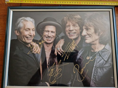 Rolling stones signed - rolling,